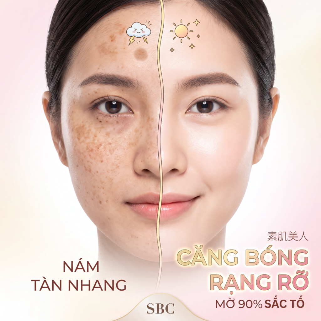 Điều Trị Nám Tàn Nhang Tại SBC