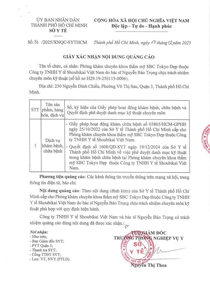 Giay phep xac nhan noi dung quan cao 1