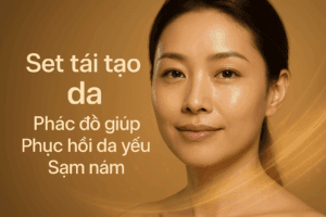 Set tái tạo da phục hồi làm sáng và trẻ hóa tại SBC