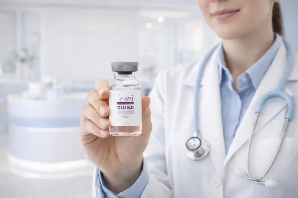 Tinh chất Meso Femi Glu 8.0 chính hãng tại Viện thẩm mỹ SBC.