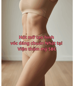 Hình ảnh vóc dáng thon gọn, đường cong S-line sau phẫu thuật hút mỡ VASER Lipo tại Viện thẩm mỹ SBC