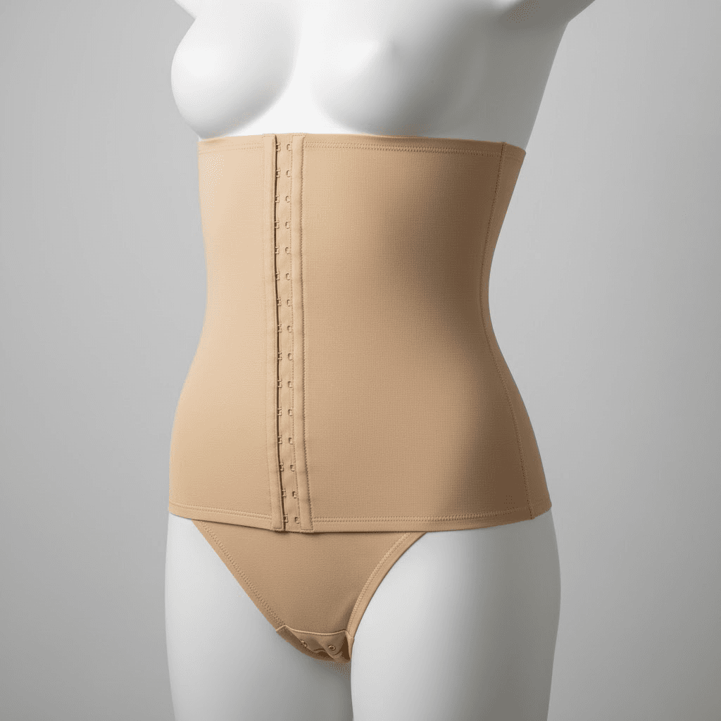 Hình ảnh gen định hình bụng y tế chuyên dụng sau phẫu thuật tạo hình thành bụng