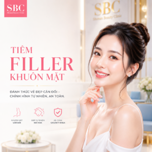 Tiêm Filler khuôn mặt tự nhiên, an toàn tại SBC