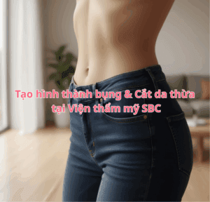 Hình ảnh vòng eo thon gọn săn chắc sau phẫu thuật tạo hình thành bụng và cắt da thừa