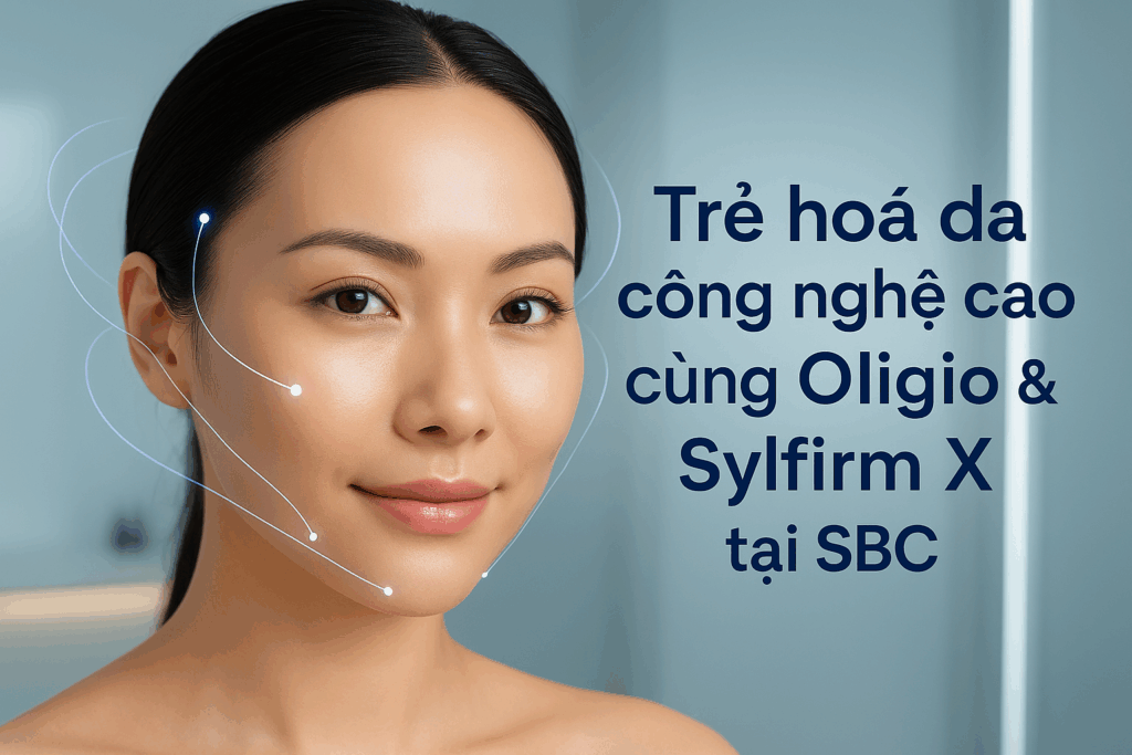 Trẻ hoá da công nghệ cao cùng Oligio & Sylfirm X tại SBC 1 Trẻ hóa da công nghệ cao Oligio Sylfirm X tại SBC
