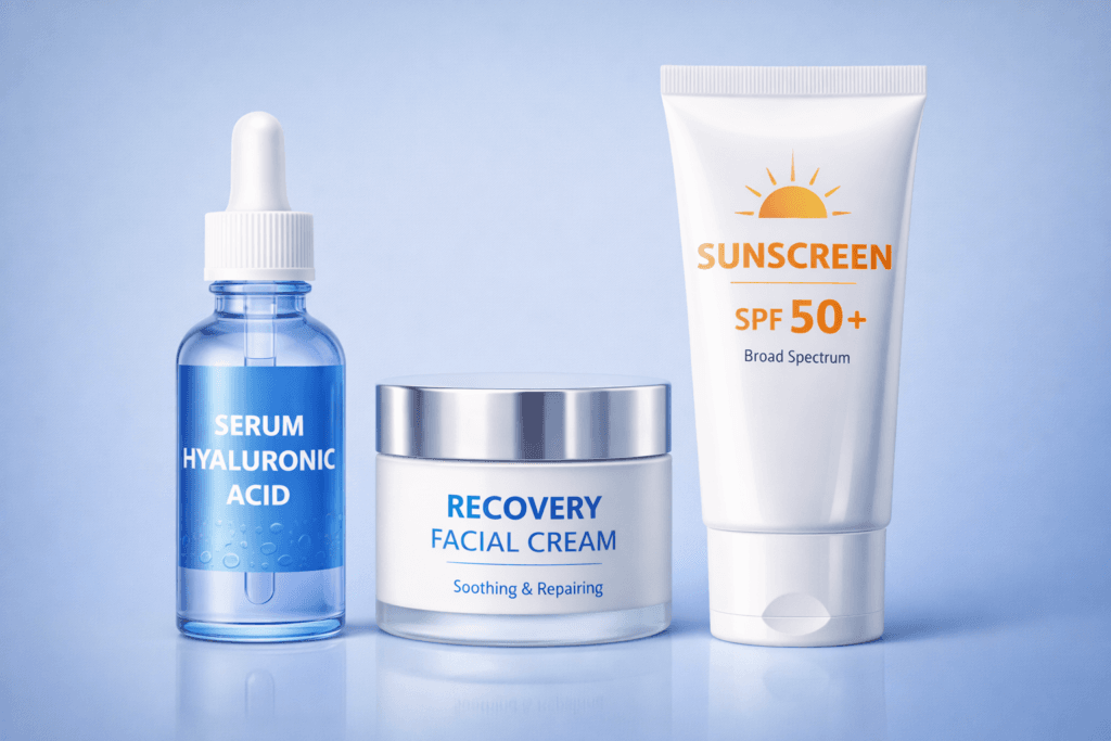 Chăm sóc da đúng cách sau Vi kim RF với sản phẩm chuyên biệt của SBC giúp tối ưu hiệu quả tái tạo và bảo vệ làn da.