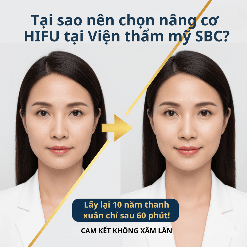 Tai sao nen chon nang co HIFU tai Vien tham my SBC