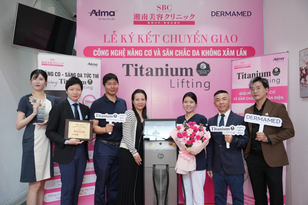 Lễ kí kết chuyển giao công nghệ Titanium Lifting cho SBC