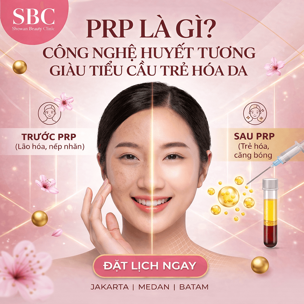 PRP là gì? Công nghệ huyết tương giàu tiểu cầu trẻ hoá da