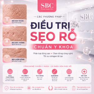 Các phương pháp điều trị sẹo rỗ chuẩn y khoa