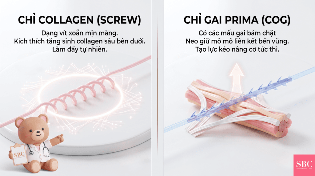 Minh hoạ ảnh cận cảnh phân biệt hai loại chỉ sinh học