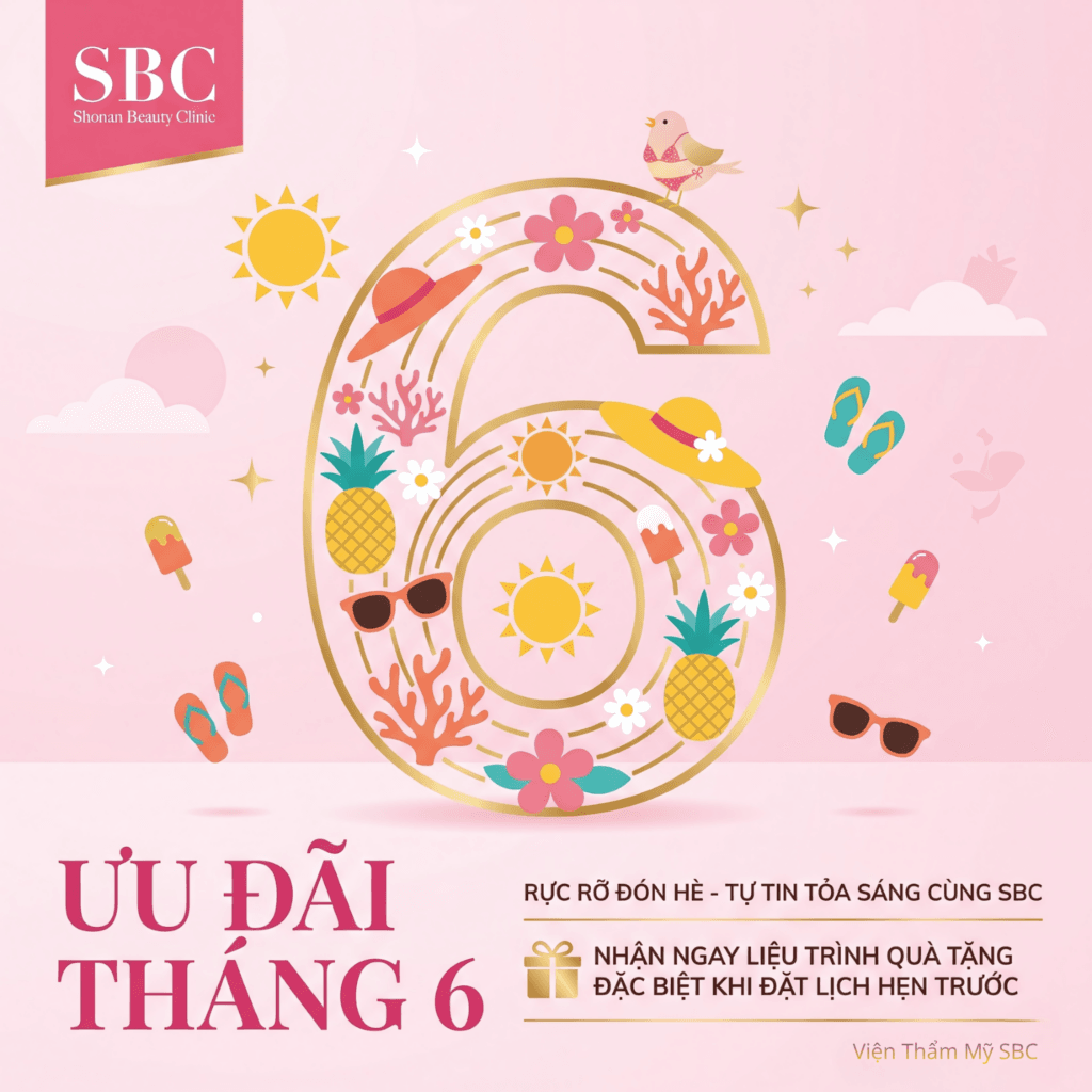 Ưu đãi tháng 6 dành cho tín đồ mê làm đẹp