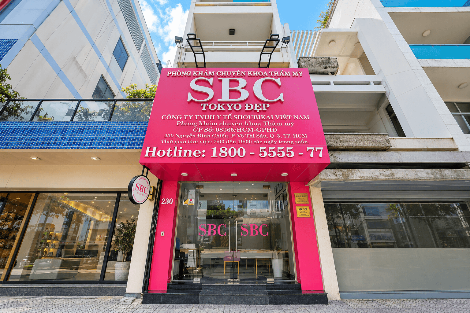 Viện thẩm mỹ SBC – Shonan Beauty Clinic Việt Nam