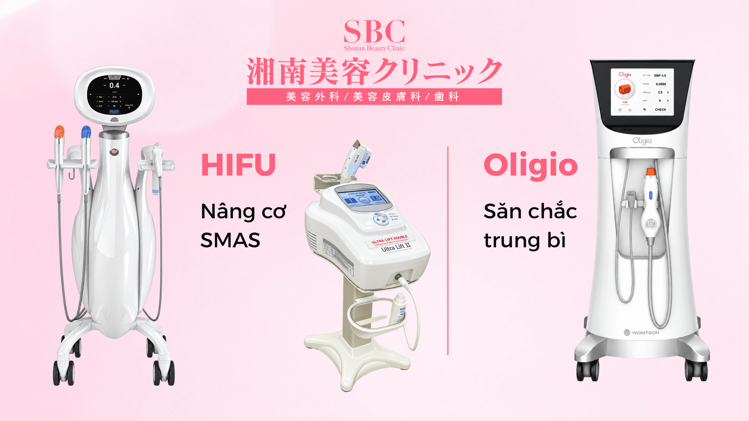 Nâng cơ & trẻ hóa kết hợp tại SBC: Bảng giá & Thông tin chi tiết 3 Combo công nghệ HIFU + Oligio tại SBC hỗ trợ nâng cơ, cải thiện tình trạng chảy xệ