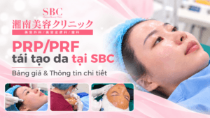 PRP/PRF tái tạo da tại SBC - Bảng giá & Thông tin chi tiết